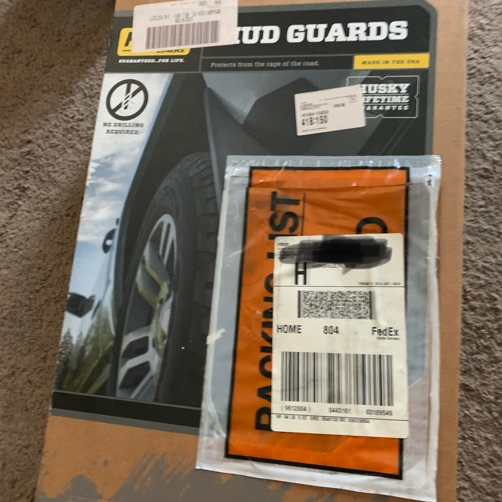 Mud flaps 2010-2018 Dodge Ram